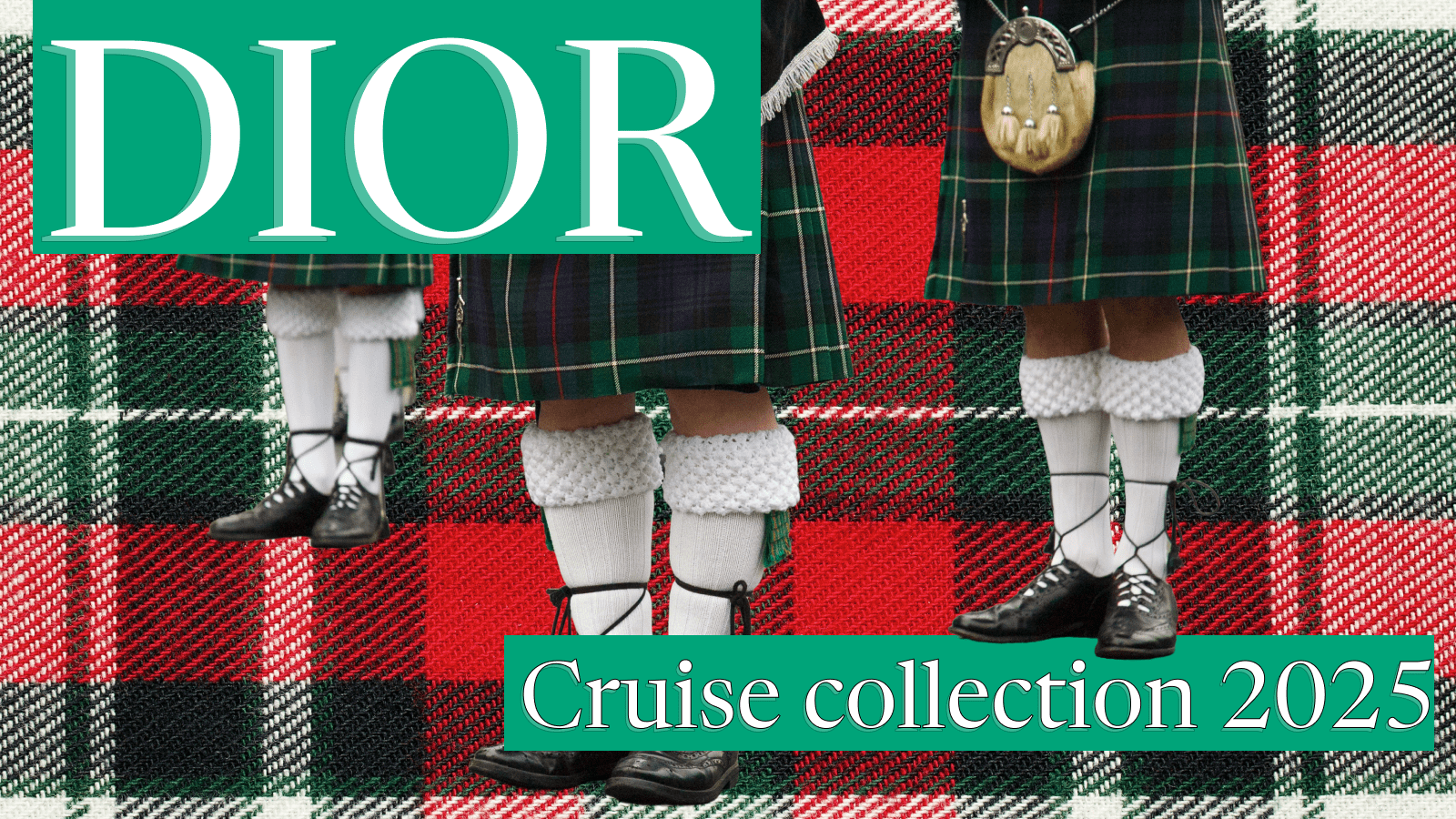 The Dior 2025 Cruise Collection show takes place in Perthshire, Scotland