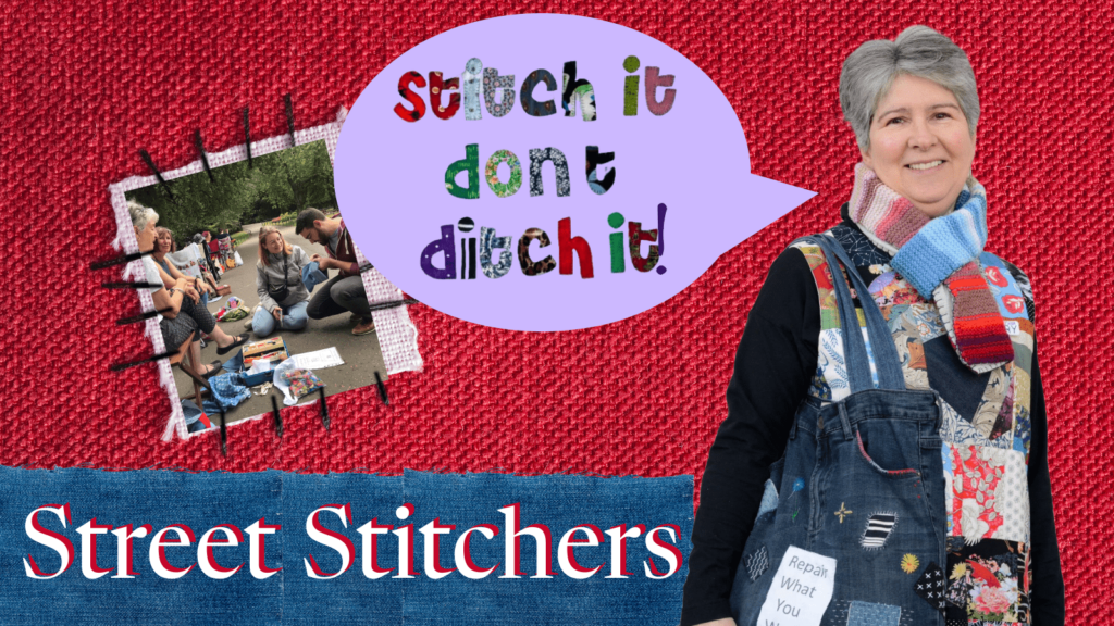 Street Stitchers: teaching the masses to sew from their camping chairs